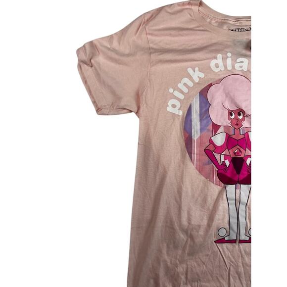 Steven Universe Pink Diamond T-Shirt L NWT Cartoon Network Graphic p2/30 - Picture 5 of 9